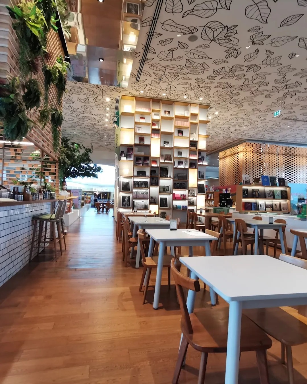 Het interieur van restaurant Quaryvexium